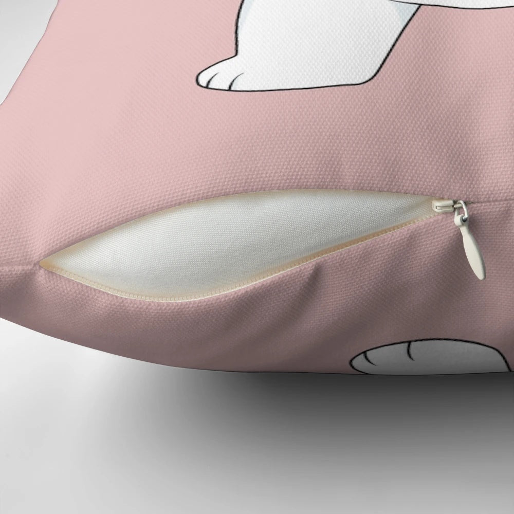 Soft, cuddly plush bear inspired by the popular cartoon character Ice Bear from the TV series We Bare Bears