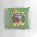 Cute Raccoon Pillow with Dungeon & Dragons Inspired Design