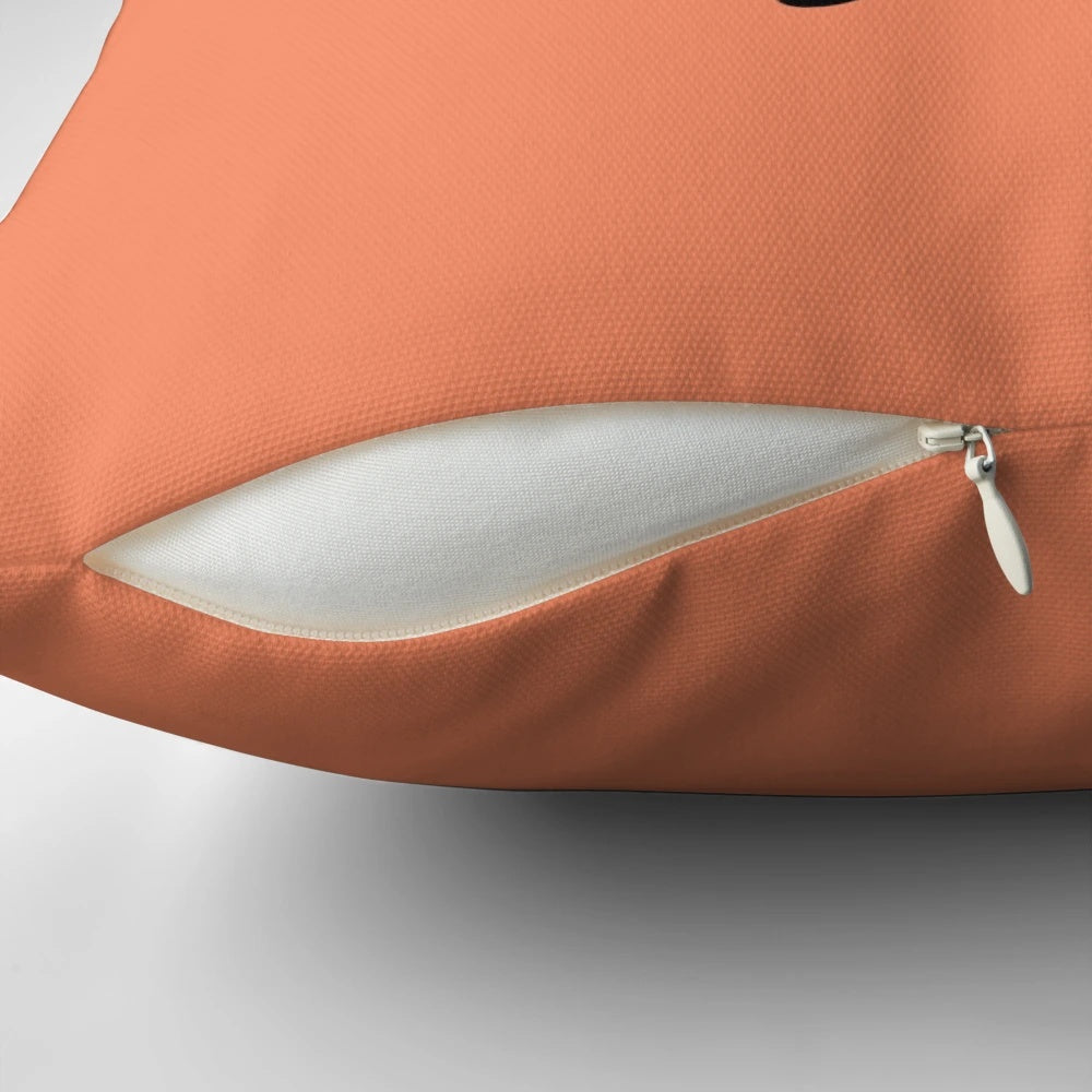 Cute and cuddly cartoon sloth and fox design on a soft, plush pillow