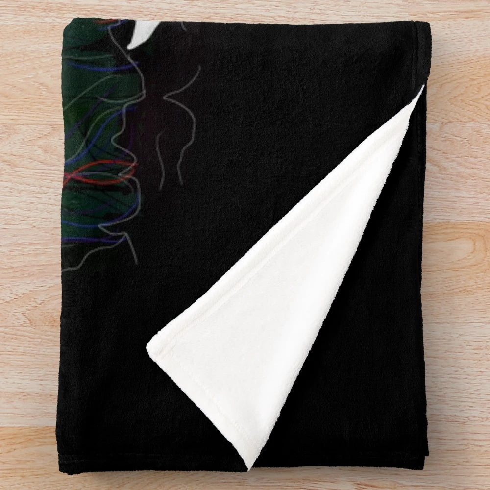 Glowing Slugcat Rain World Plush Blanket