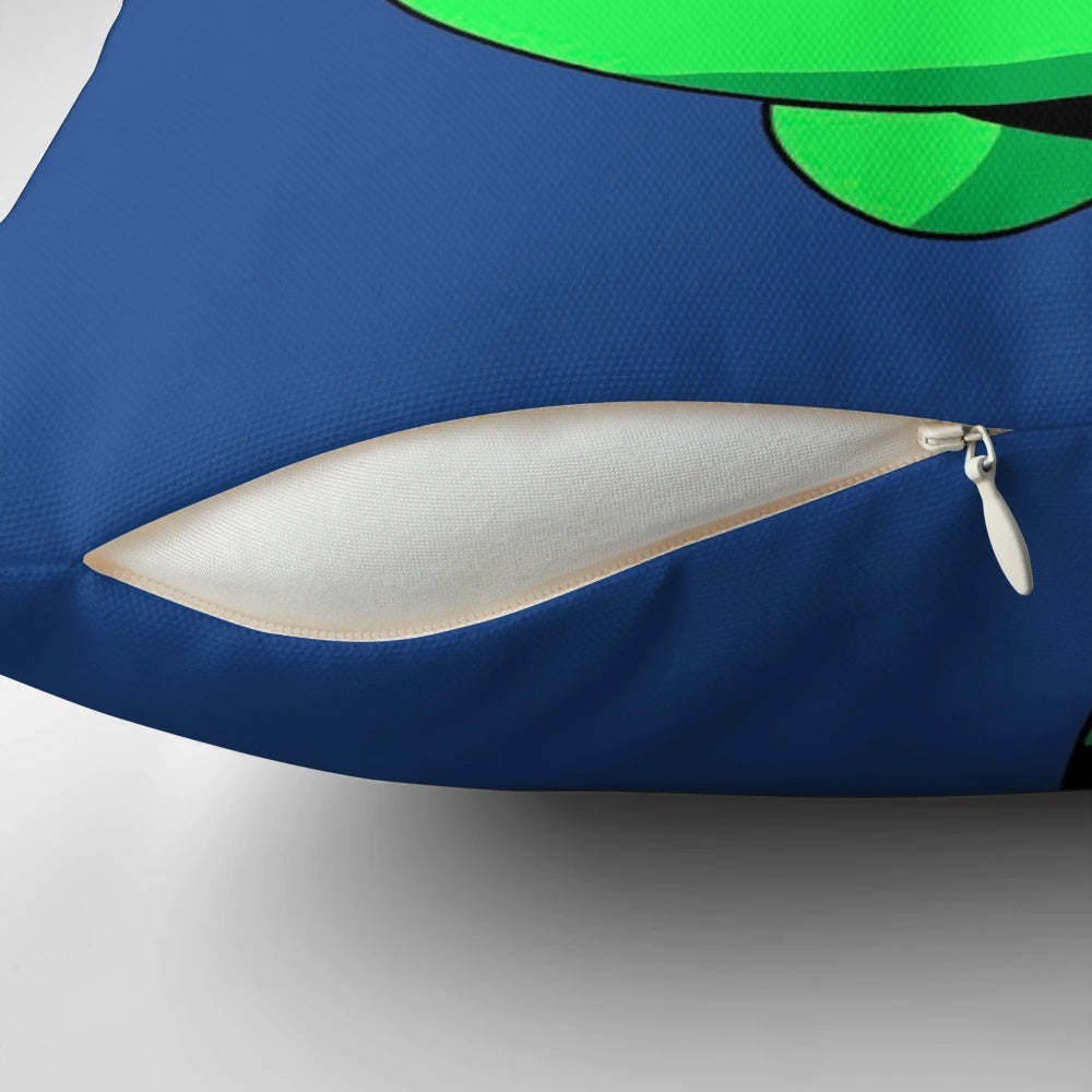 Soft, cuddly plush pillow featuring the beloved alien character Mooncake from the Final Space cartoon