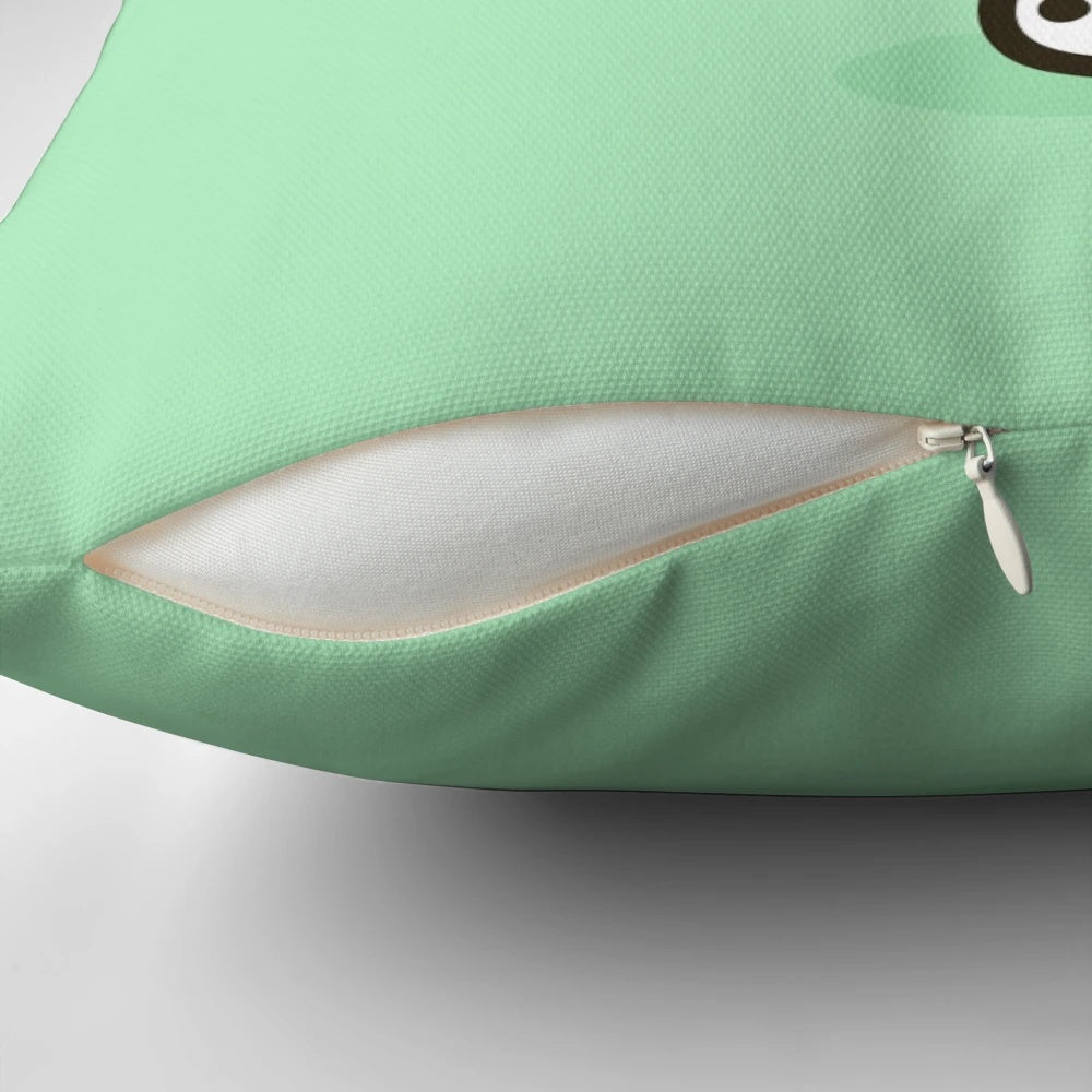 Soft, huggable spring onion plush pillow with a sweet, playful design