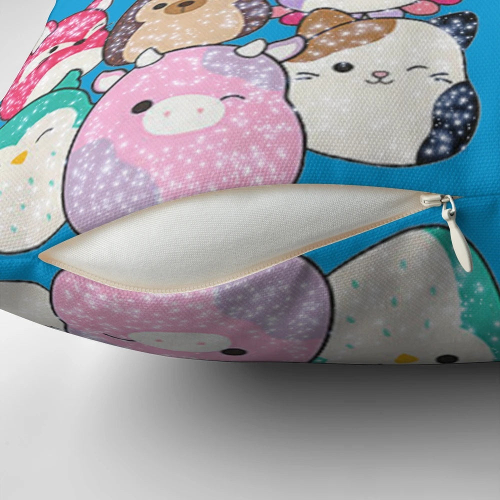 Squishmallow axolotl plush in pink, a soft and adorable kawaii stuffed animal