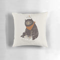 Sushi bear pillow, a soft and cuddly plush toy featuring a bear in sushi costume