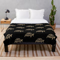 Cute tortoise plush blanket for tortoise lovers