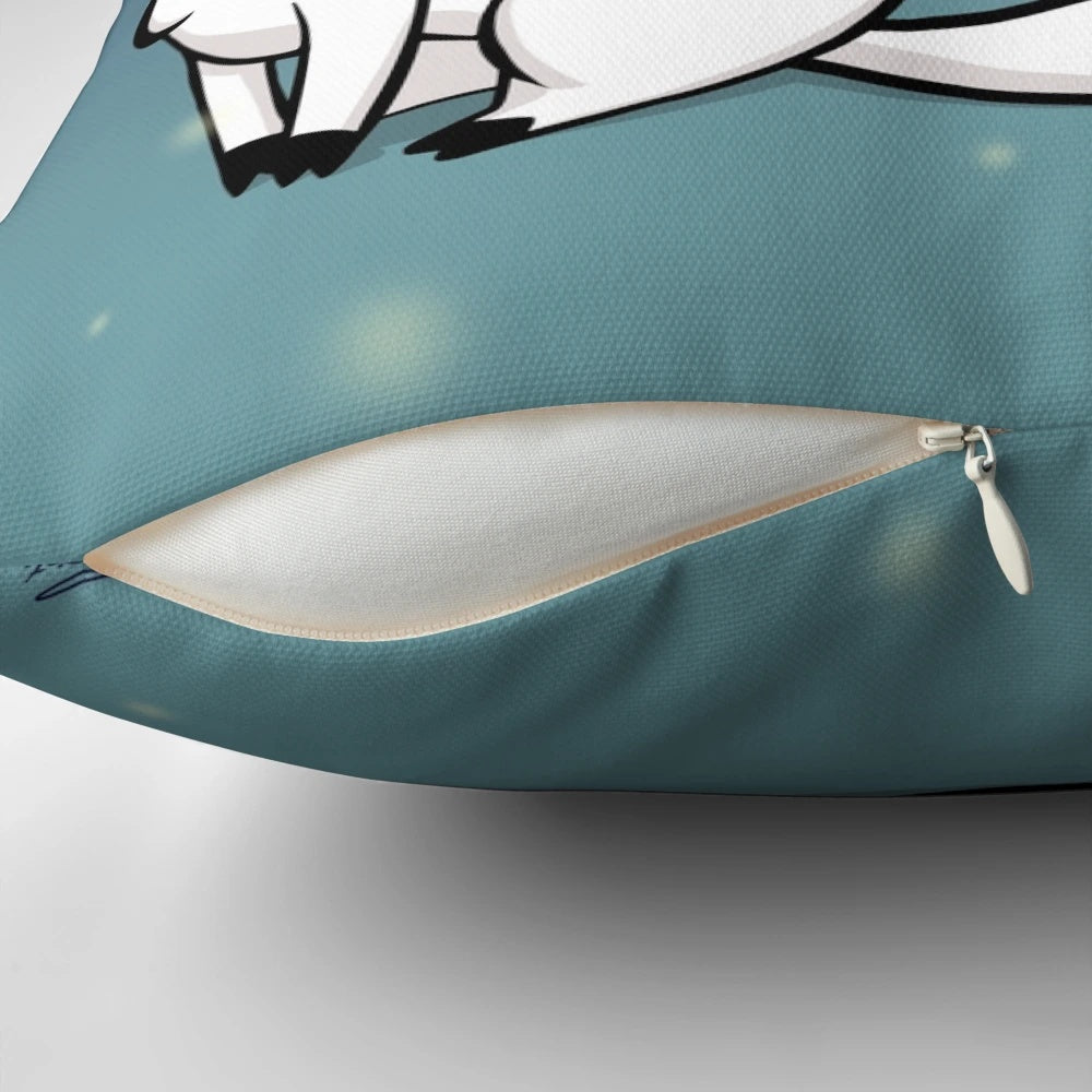 Soft and cuddly plush pillow featuring Twig the Deerfox, a character from the popular Netflix series Hilda