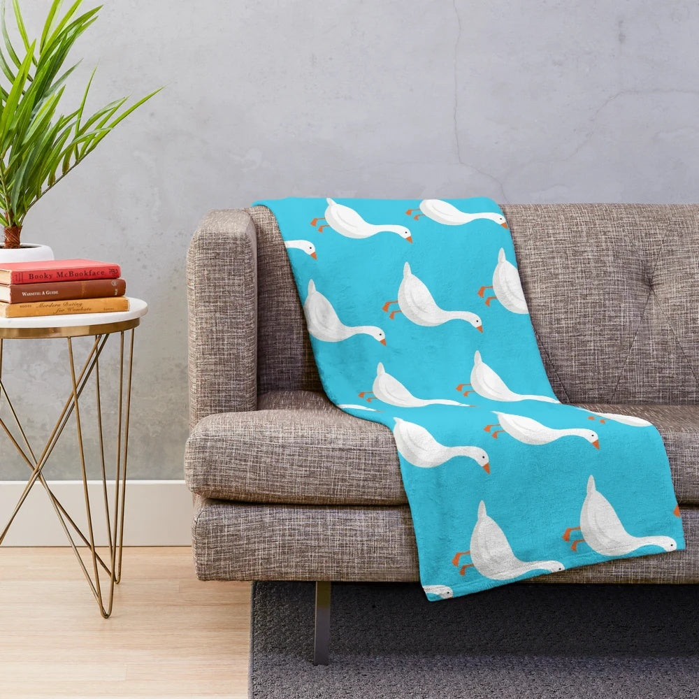Untitled Goose Inspired Plush Blanket