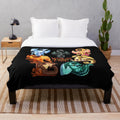 Wings of Fire Jade Winglet Dragonets Plush Blanket