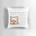 Cozy and cuddly Yorkshire Terrier pillow, perfect for dog lovers