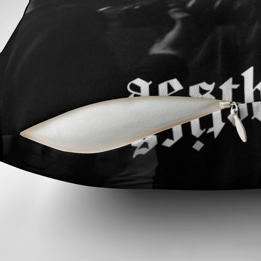 Aesthetics Pillow featuring David Laid, the Greek God of Fitness