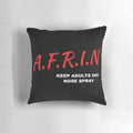 AFRIN Nasal Spray bottle on a soft, comfortable pillow