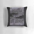 Agatha Harkness Marvel WandaVision Themed Pillow