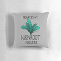 Aggressive Nirnroot-Inspired Fantasy Gaming Pillow featuring a realistic nirnroot design