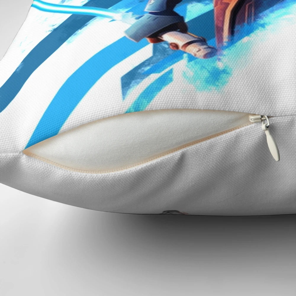 Ahsoka Tano inspired Star Wars themed pillow
