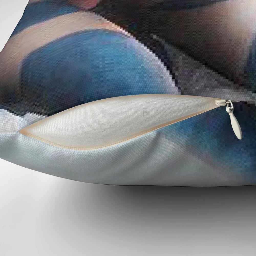 Ahsoka Tano snow planet decorative pillow featuring the Jedi apprentice from Star Wars