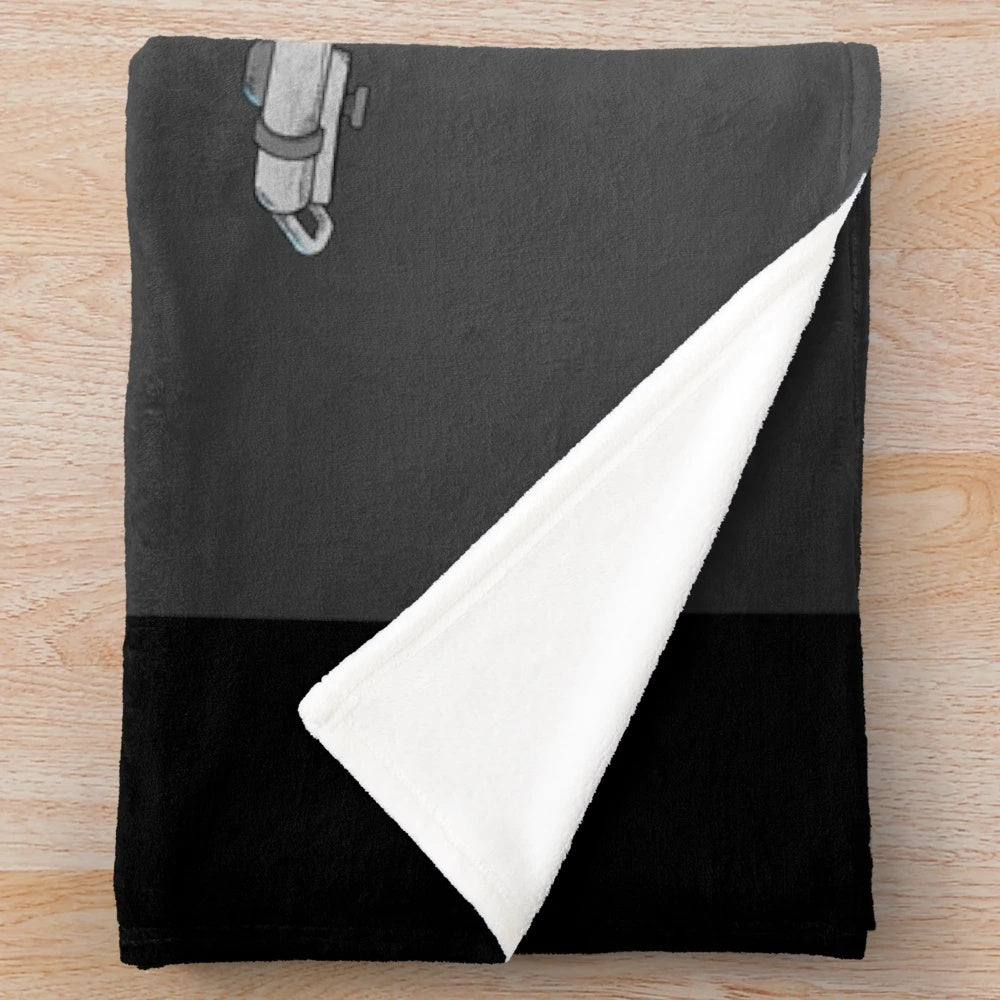 Ahsoka Tano inspired plush blanket featuring character from Star Wars Clone Wars and Rebels