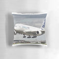 Comfortable and stylish Airbus A380 super jumbo airplane pillow for air travel
