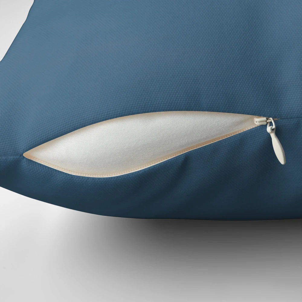 Soft and cozy pillow shaped like the distinctive Airbus Beluga XL aircraft