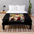 Akame Ga Kill inspired plush blanket featuring the character Leone