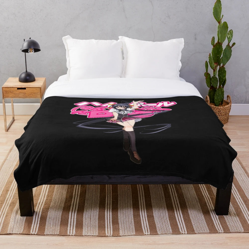 Akeno Himejima anime plush blanket from High School DxD