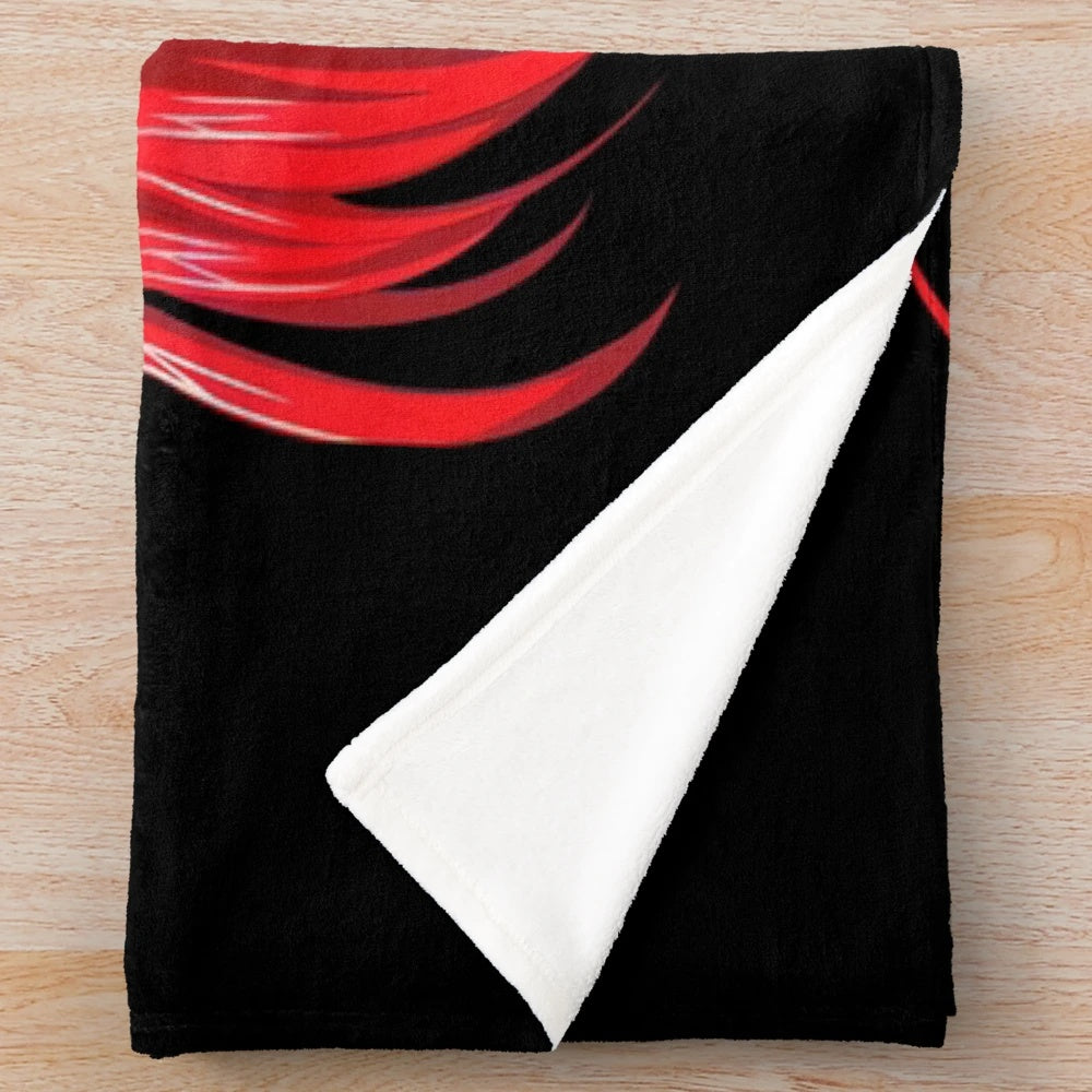Akeno Himejima inspired plush blanket for anime fans