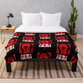 Akira Tetsuo 1988 classic red plush blanket