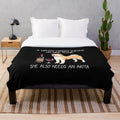 Akita Dog Funny Plush Blanket