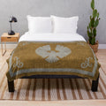 Aldmeri Dominion inspired plush blanket featuring the flag of the Aldmeri Dominion from the Elder Scrolls video game series