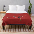 Alejandro Garnacho inspired minimalist plush blanket