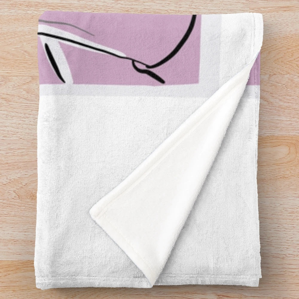 Alejandro Jodorowsky inspired plush blanket with world cinema art