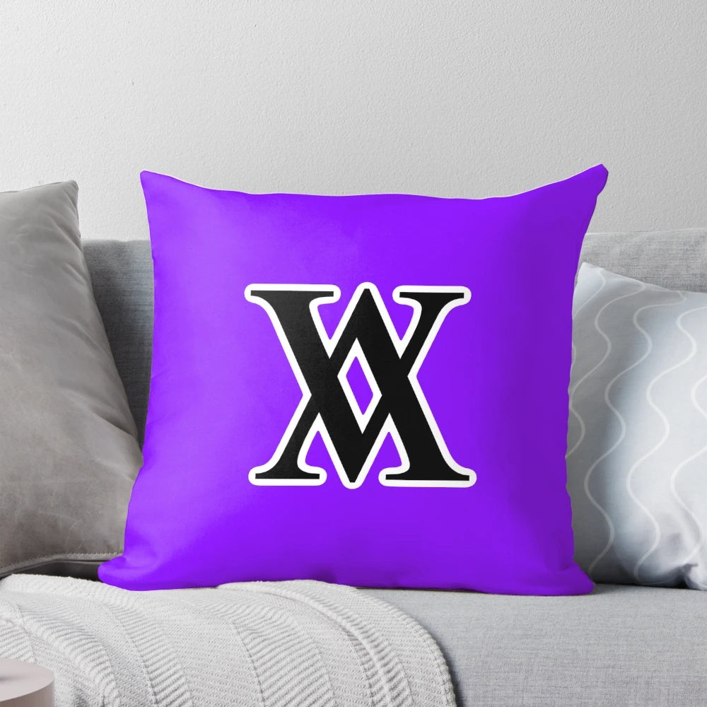 Alembic Pillow featuring alchemical symbols and medieval chemistry elements