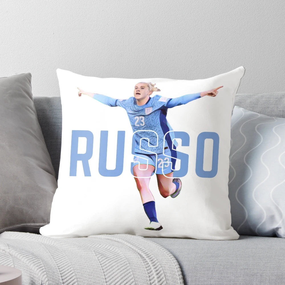Alessia Russo, England's goalkeeper, celebrating a goal during the 2023 Women's World Cup