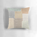 Alexander Hamilton Papers Collection Pillow featuring historic imagery and references to the hit musical.