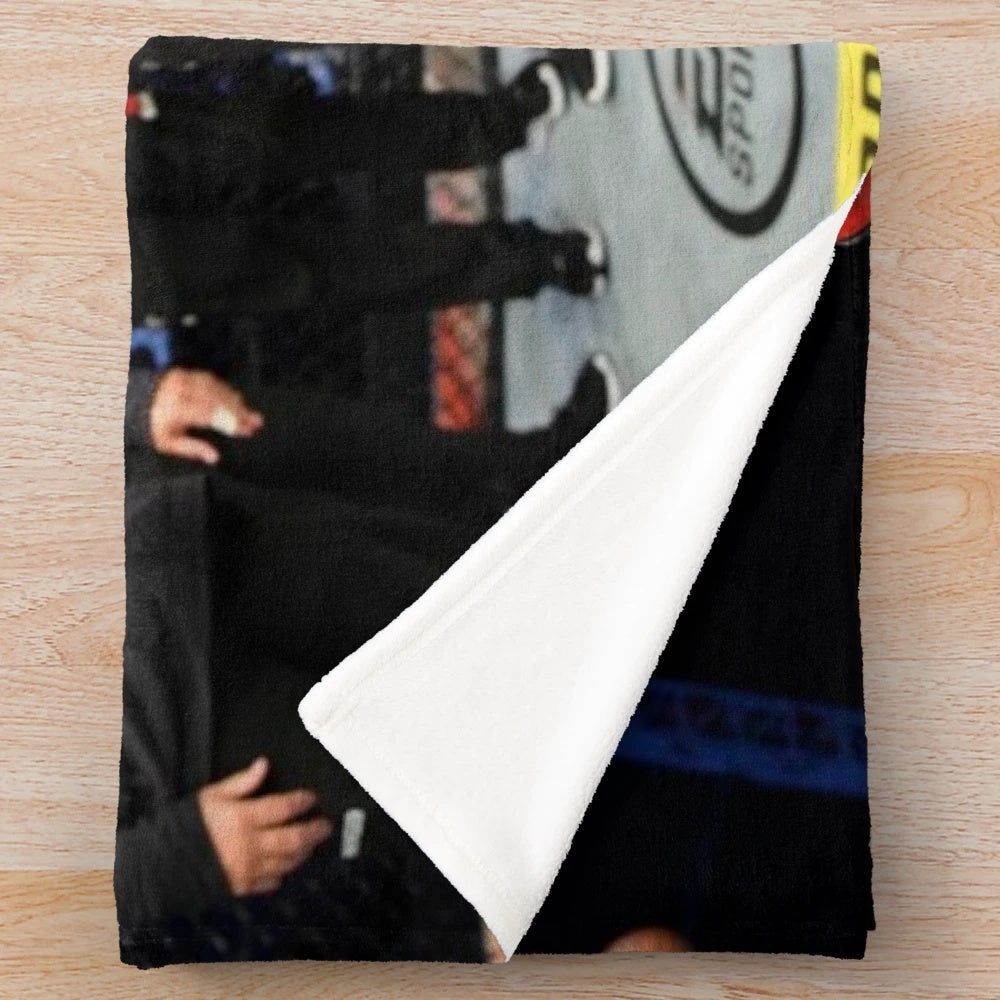 Alexander Volkanovski inspired plush blanket with UFC fighter design