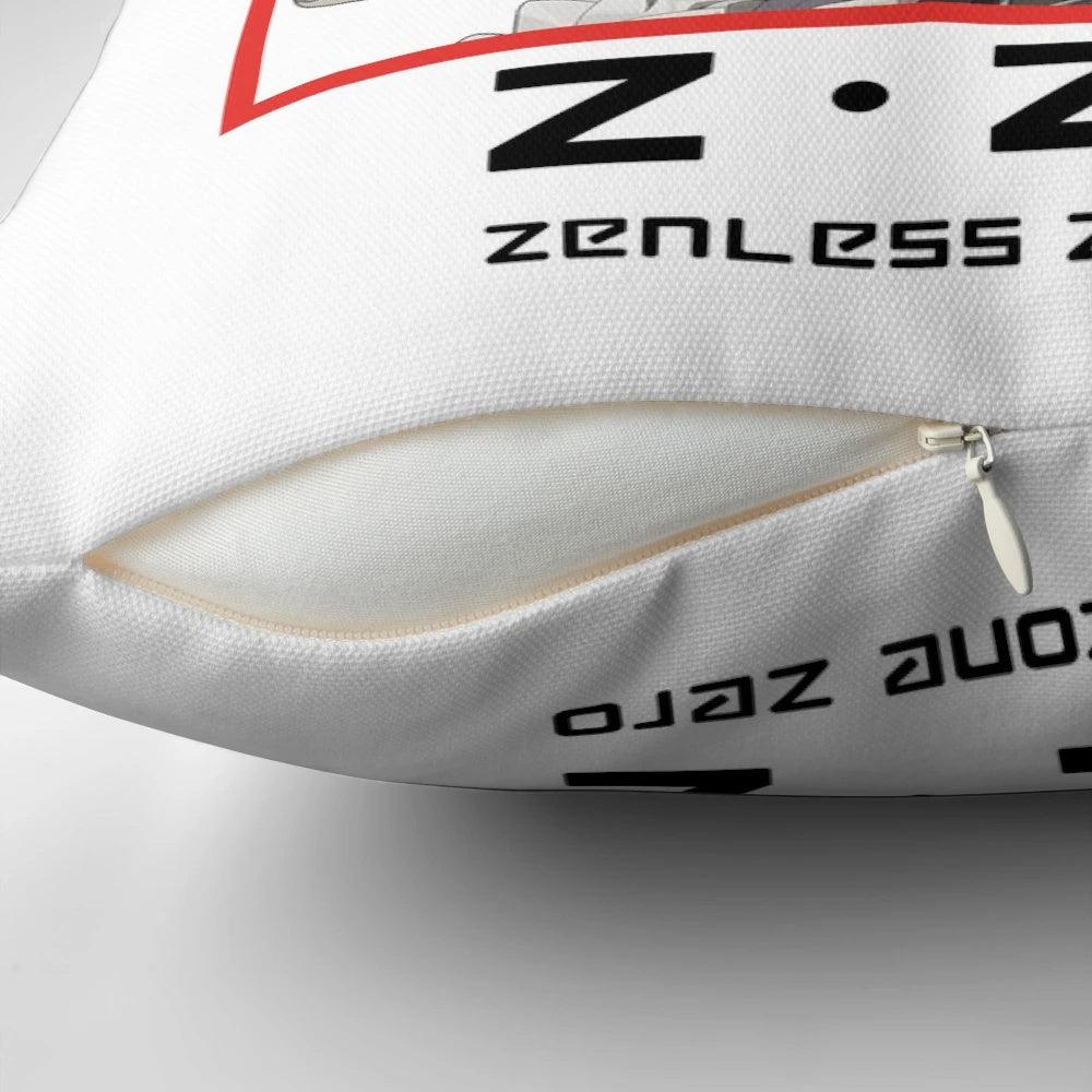 Soft and plush pillow featuring the adorable anime character Alexandrina Sebastiane from Zenless Zone Zero.