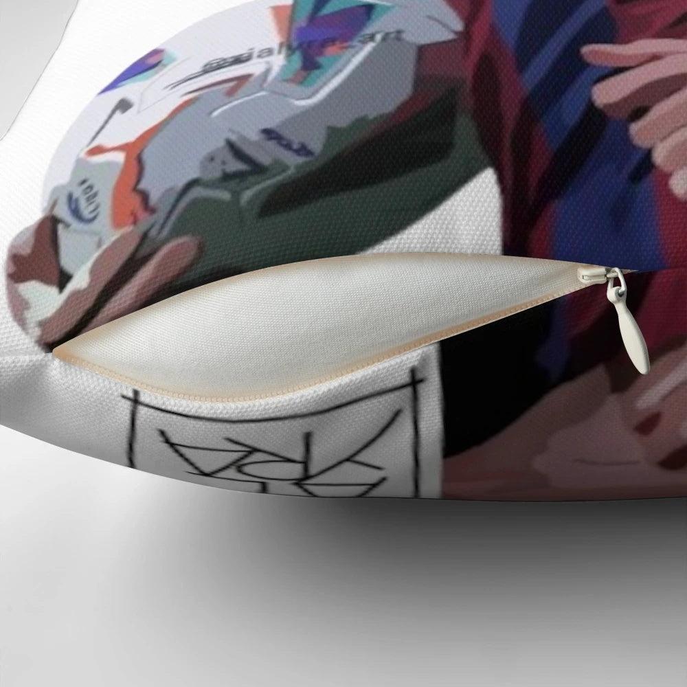 Alexia Putellas, a star player for Barcelona FC women's team, featured on a soft, comfortable pillow.