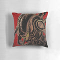 Alien xenomorph pillow featuring the iconic horror movie creature design