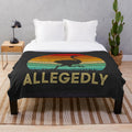 Allegedly Ostrich Plush Blanket - Cozy Canadian Inspired Throw