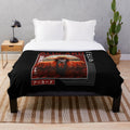 Alucard Hellsing inspired dark fantasy plush blanket