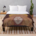 Alucard plush blanket with Castlevania character design