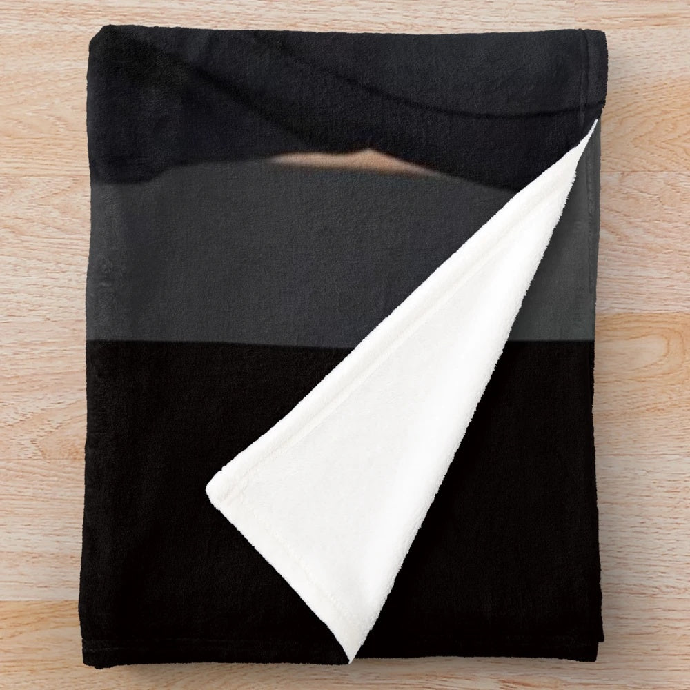 Alyssa Milano inspired plush blanket with poster design