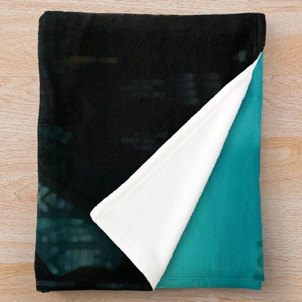 Amaurot plush blanket with Final Fantasy XIV inspired design