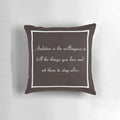 30 Rock inspired ambition pillow featuring a quote from the character Jack Donaghy