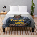 Cozy plush blanket featuring the artwork and music of Justin Townes Earle