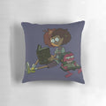 Soft, cuddly plush pillow featuring the beloved Amphibia characters Anne and Sprig.
