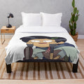 Marcy Wu from Amphibia cartoon character plush blanket