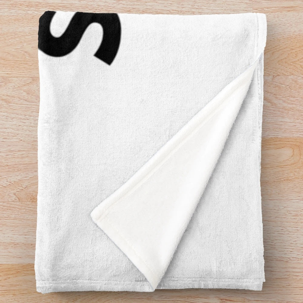 Plush blanket with "Pretty Decent Apprentice So Far" design