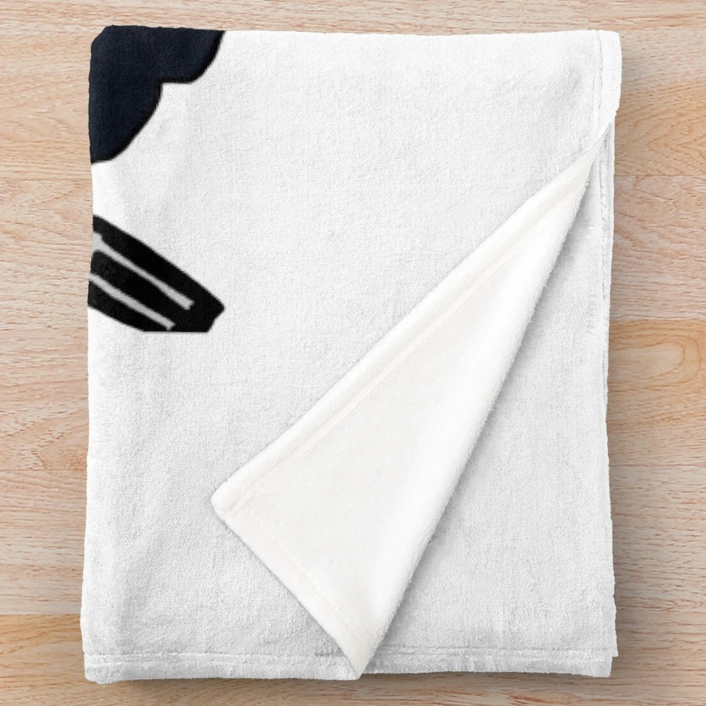 Anakin Skywalker inspired plush blanket with Jedi and Sith imagery