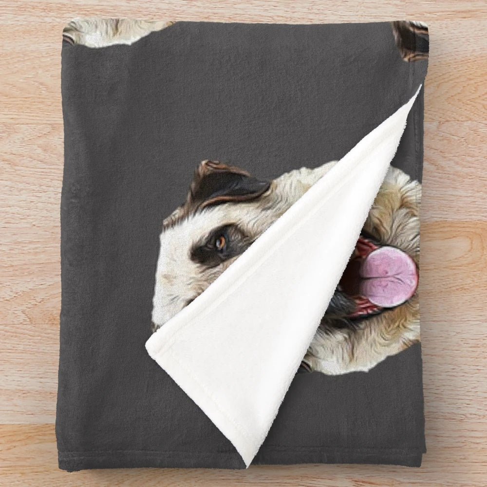 Anatolian Shepherd dog breed plush blanket for dog lovers