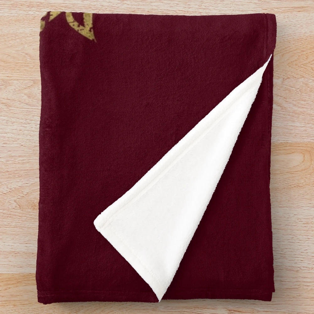 Roman Empire Eagle Emblem Plush Blanket